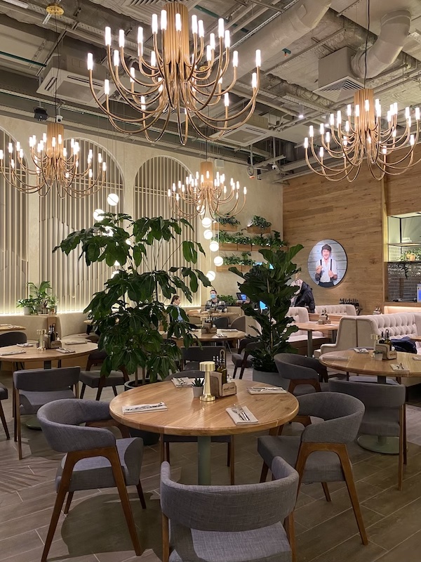 Новая Osteria Mario в ТЦ «Павелецкая Плаза»