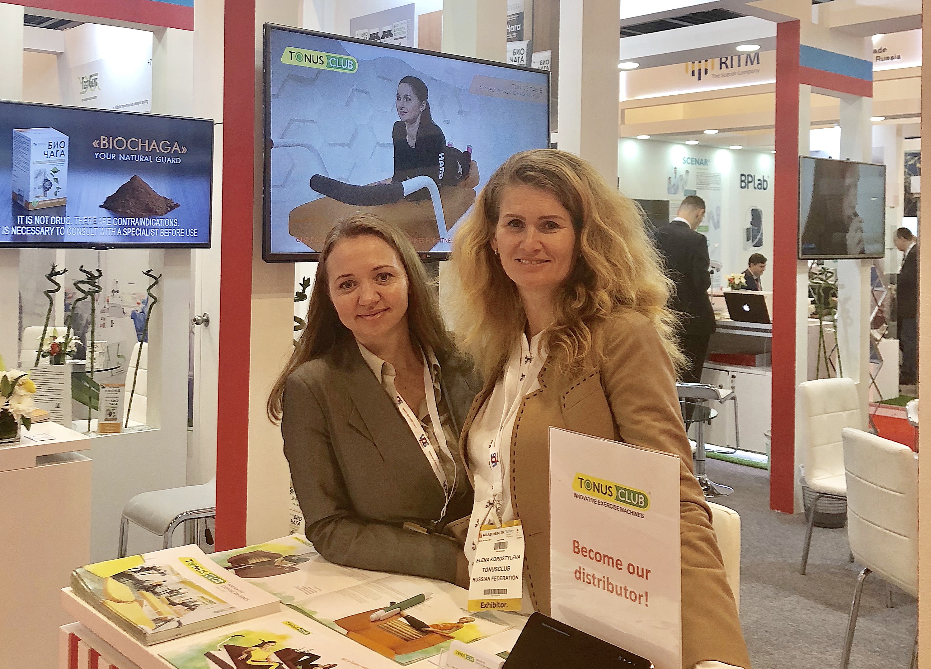 TONUS CLUB® took part in Arab Health 2019