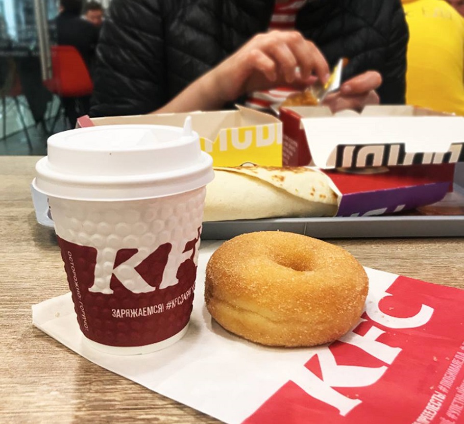 Продажи KFC в России и Восточной Европе выросли на 20%